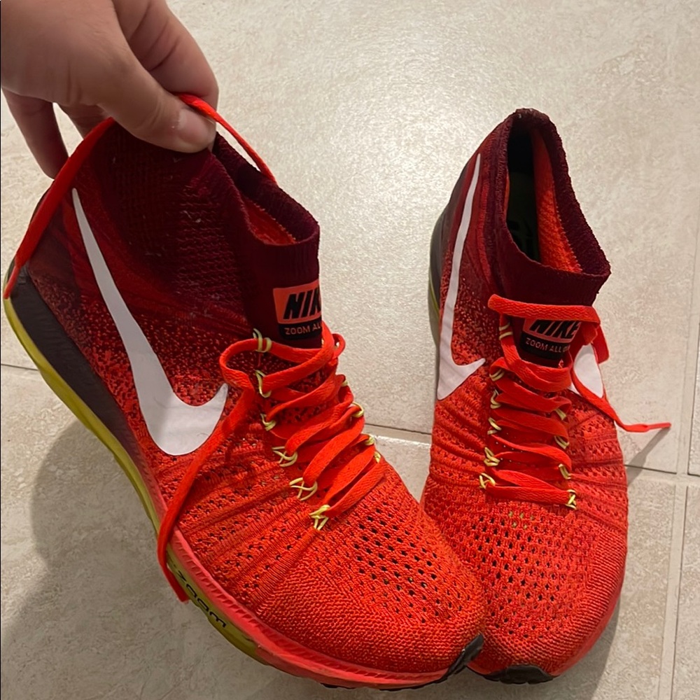 Nike Zoom Air Red and Yellow Sneakers